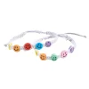 Smiley Face Braided Bracelets