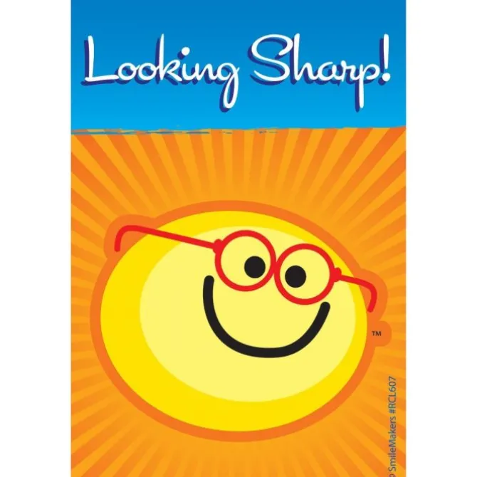 Smiley Guy With Glasses Recall Cards