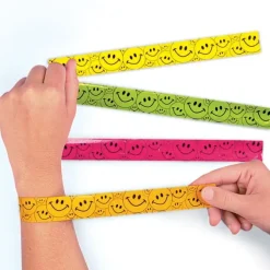 Smiley Slap Bracelets
