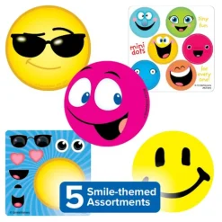 Smiley Sticker Sampler