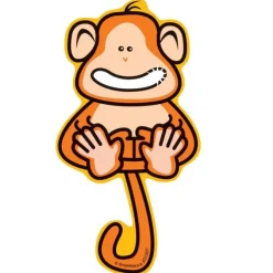 Smiling Monkey Wall Decal