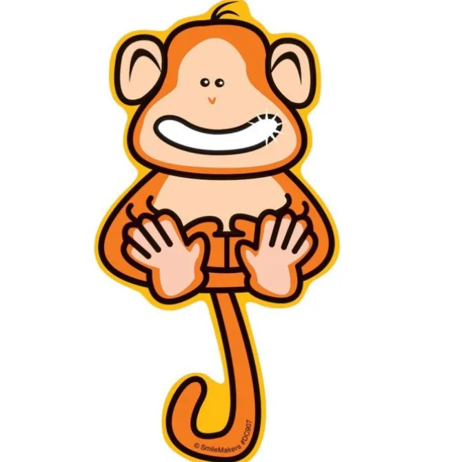 Smiling Monkey Wall Decal