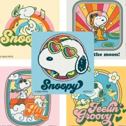 Snoopy Retro Stickers