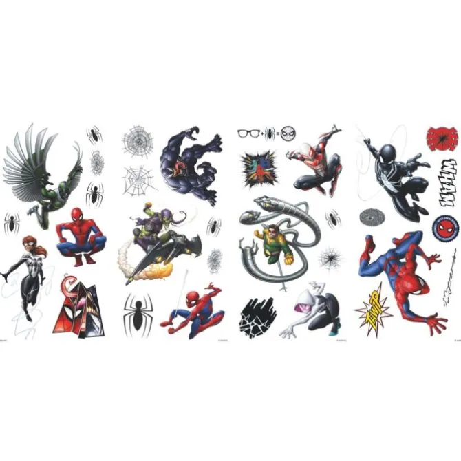 Spider-Man Favorite Characters Wall Decals