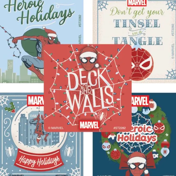 Spider-Man Heroic Holidays Stickers