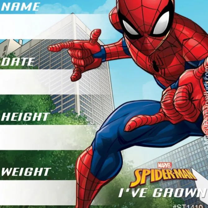 Spider-Man™ I've Grown Stickers