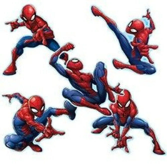 Spider-Man™ Shaped Stickers