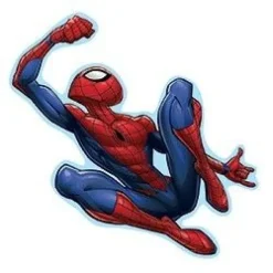 Spider-Man™ Shaped Stickers