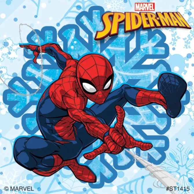 Spider-Man Winter Stickers