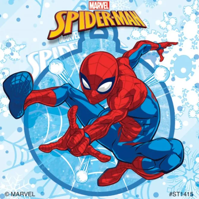 Spider-Man Winter Stickers