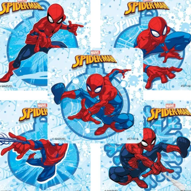 Spider-Man Winter Stickers