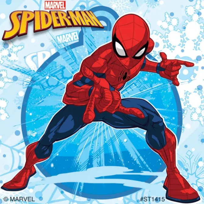 Spider-Man Winter Stickers