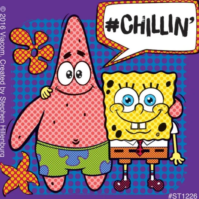 SpongeBob Flair Stickers