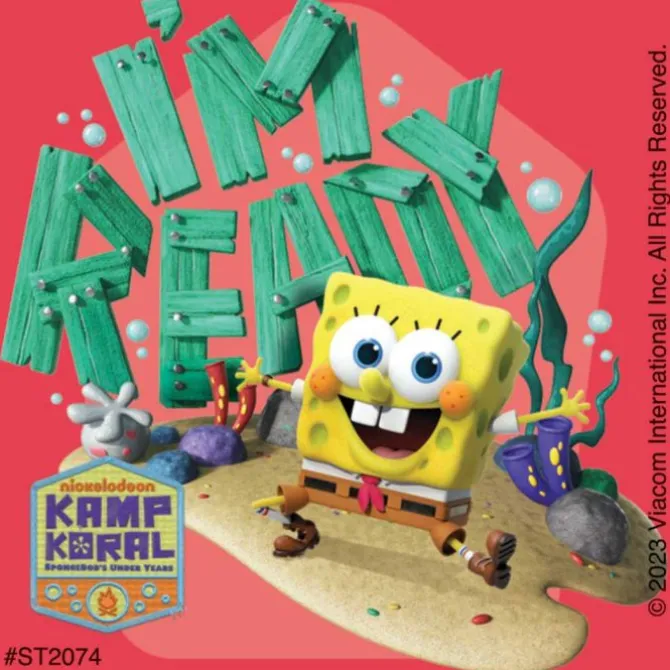 SpongeBob Kamp Koral Stickers