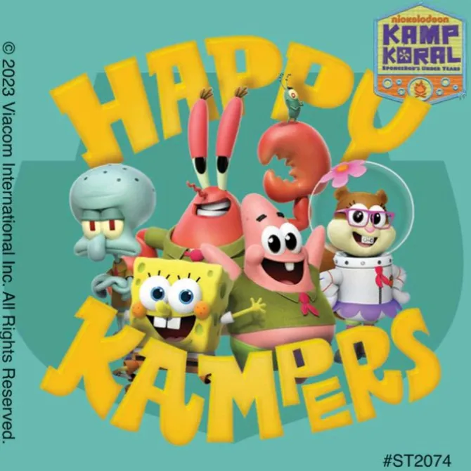 SpongeBob Kamp Koral Stickers