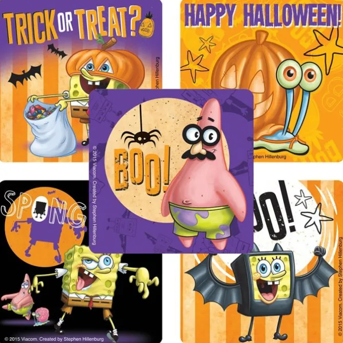 SpongeBob SquarePants Halloween Stickers