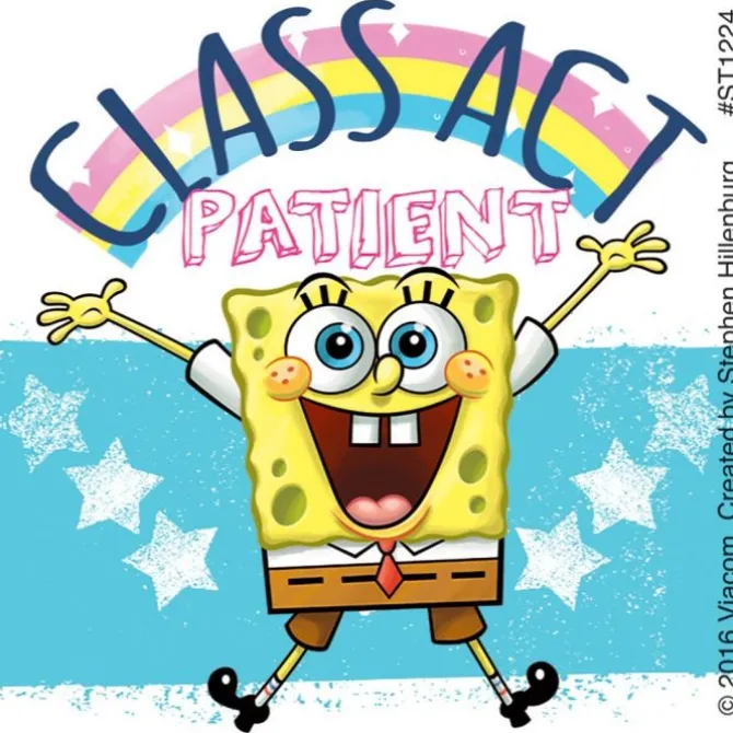 SpongeBob SquarePants Patient Stickers