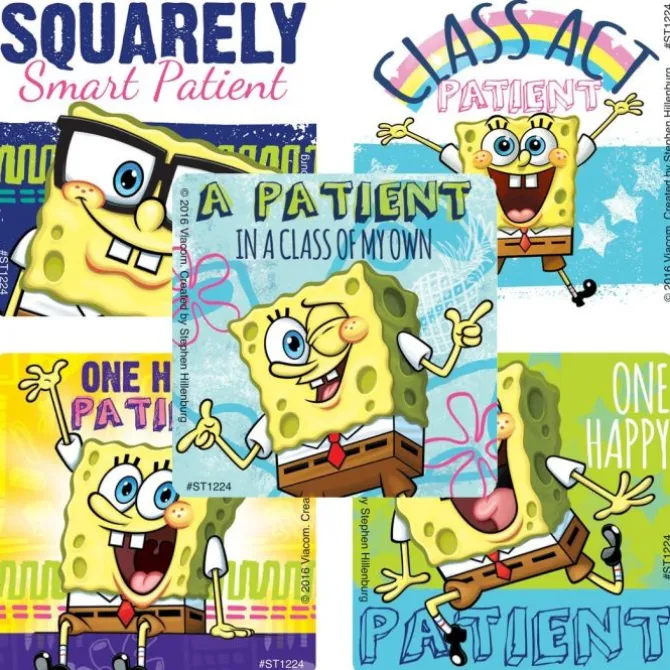 SpongeBob SquarePants Patient Stickers