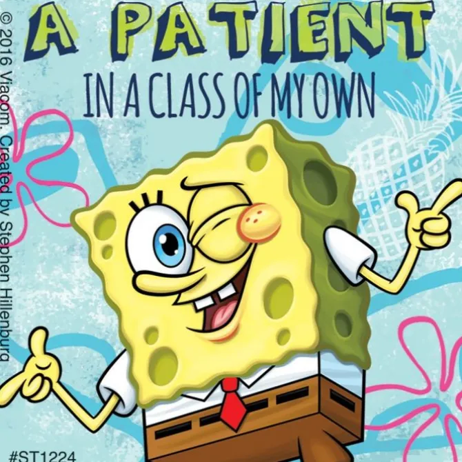 SpongeBob SquarePants Patient Stickers