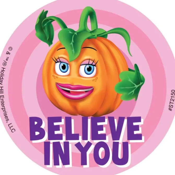 Spookley the Square Pumpkin Stickers