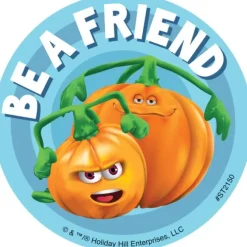 Spookley the Square Pumpkin Stickers