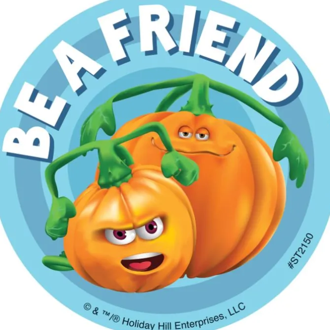Spookley the Square Pumpkin Stickers