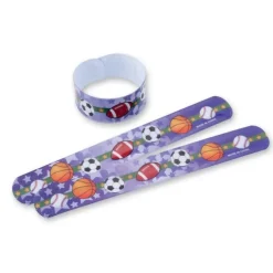 Sports Ball Slap Bracelets