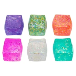 Squishy Glitter Ice Cubes