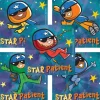 Star Patient Space Stickers