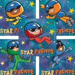 Star Patient Space Stickers