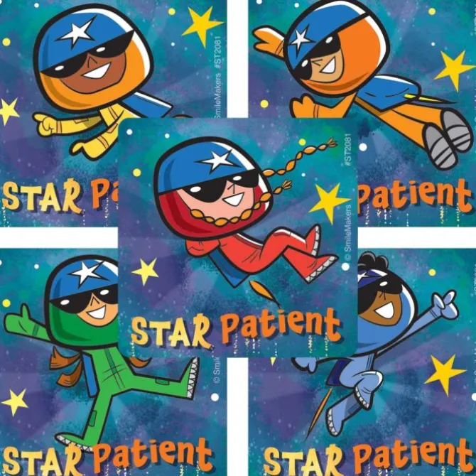 Star Patient Space Stickers