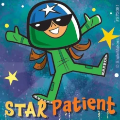 Star Patient Space Stickers