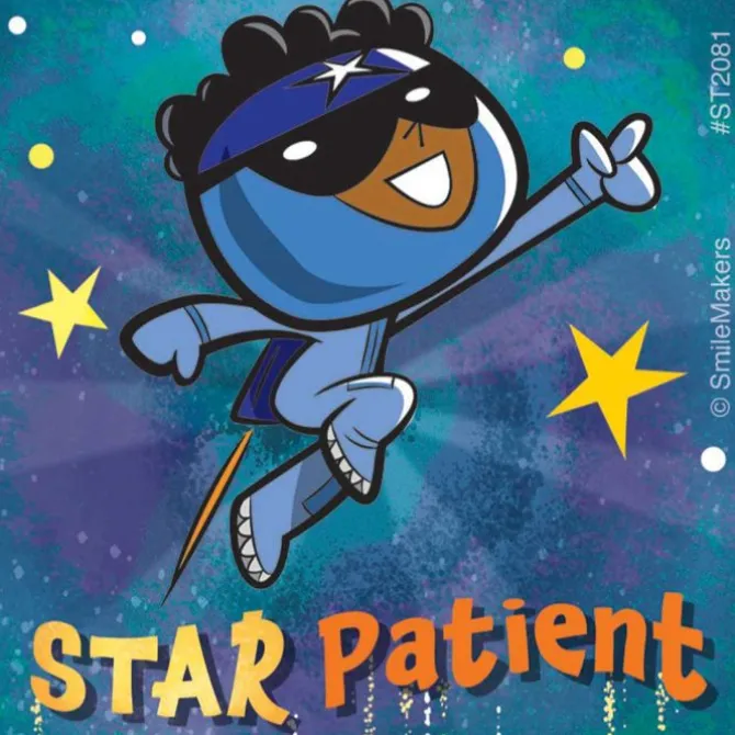 Star Patient Space Stickers