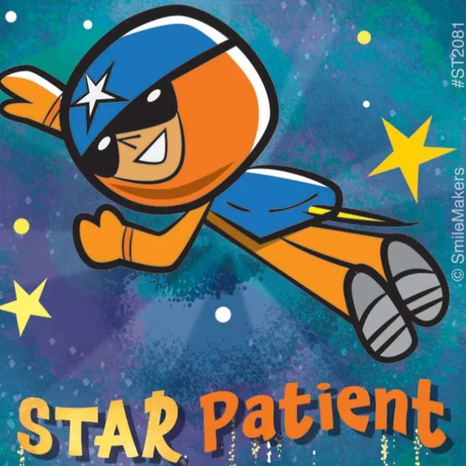 Star Patient Space Stickers