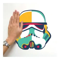 Star Wars Artistic Storm Trooper Heads Wall Decals
