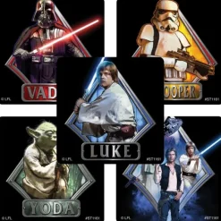 Star Wars Classic Characters Stickers