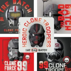 Star Wars Clone Wars: Bad Batch Stickers