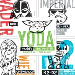 Star Wars Doodles Stickers