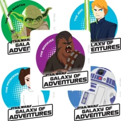 Star Wars Galaxy of Adventures Stickers