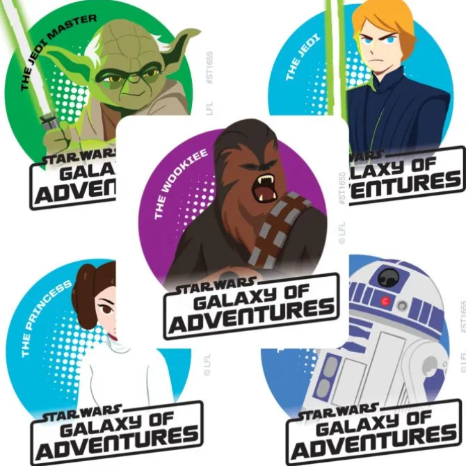Star Wars Galaxy of Adventures Stickers