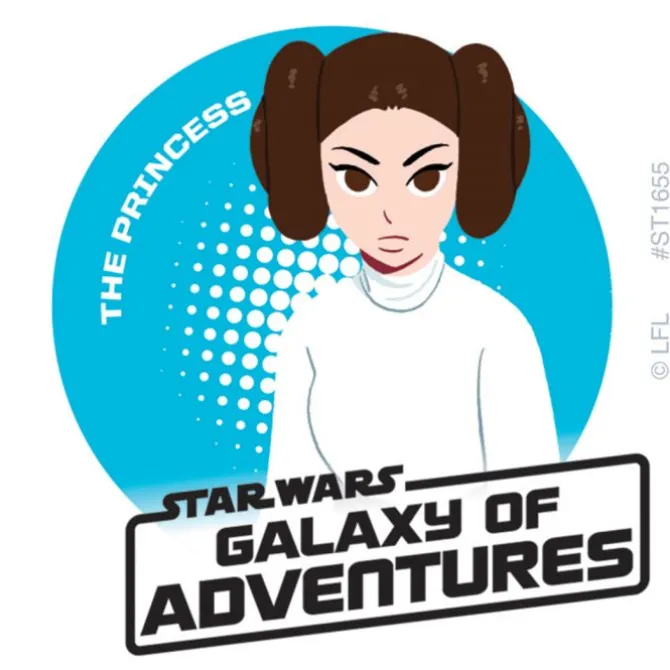 Star Wars Galaxy of Adventures Stickers