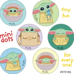 Star Wars Grogu Mini Dot Stickers