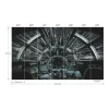 Star Wars Millennium Falcon Wall Mural
