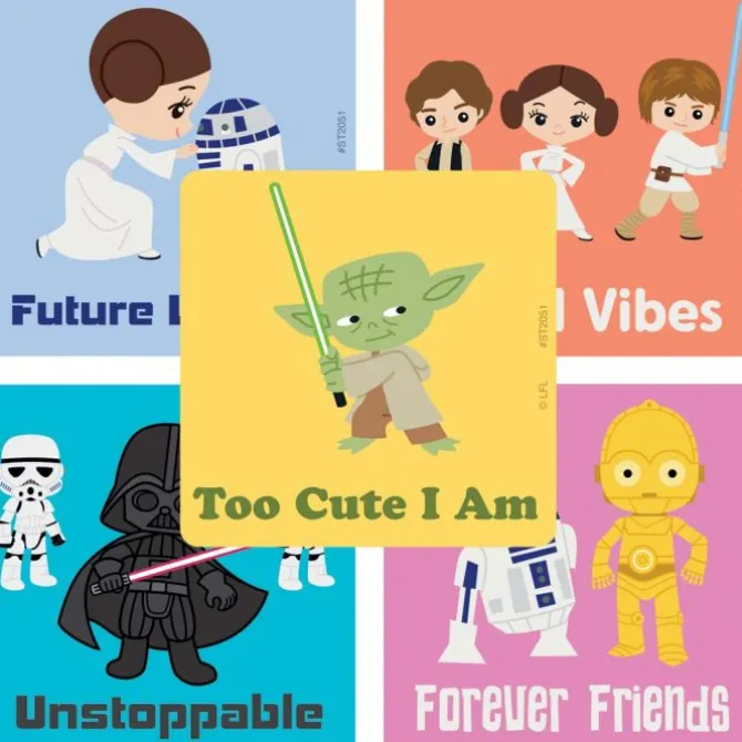 Star Wars Rebel Vibes Stickers