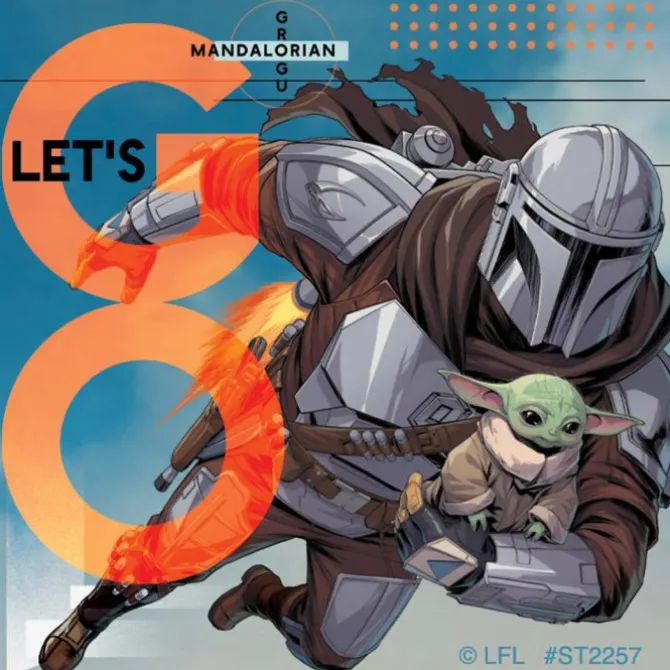 Star Wars: The Mandalorian & Grogu Movie Stickers