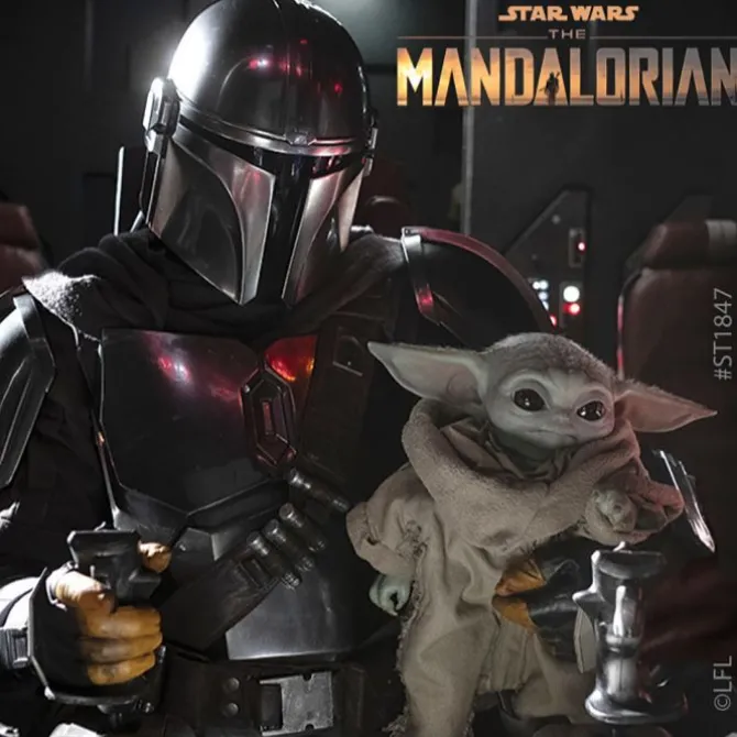 Star Wars The Mandalorian Stickers