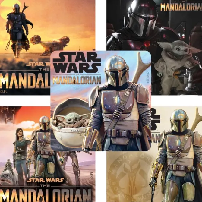 Star Wars The Mandalorian Stickers
