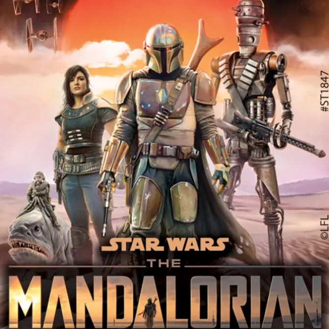 Star Wars The Mandalorian Stickers