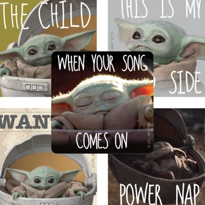 Star Wars The Mandalorian: The Child Stickers