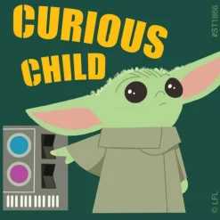 Star Wars The Mandalorian:The Child Art Style Stickers